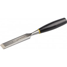 Стамеска STAYER 1820-25 "STANDARD" "ЕВРО" плоская с пластмассовой ручкой, 25мм 